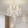 High-end new French crystal chandeliers, hotel lobbies, restaurants, villas, duplex living rooms, European-style crystal chandeliers, wedding celebrations Specification image